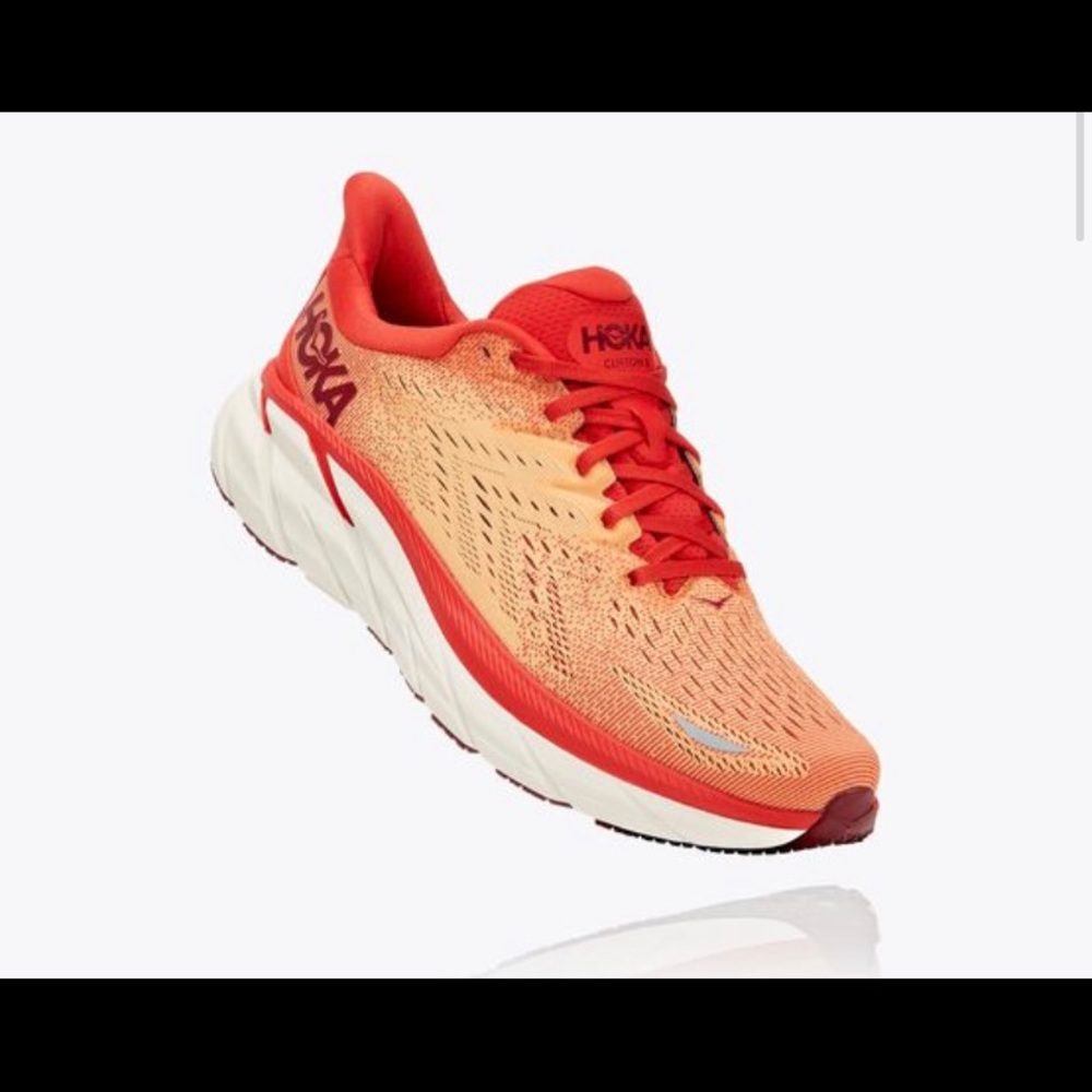 MENS ORANGE RUNNING SHOES SZ12.5D